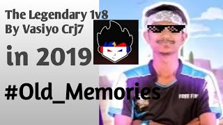 Vasiyo Crj7's  1v8 clutch in tournament full clip#esports #vasiyocrj7 #old memories# tsg army