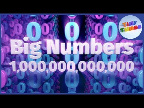 Big Numbers Song To One Trillion | Tiny Tunes