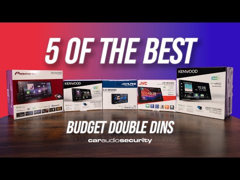 TOP 5 Budget CarPlay/Android Double Din Head Units of 2024 | Car Audio & Security