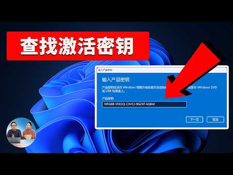 如何查找 Windows 10 /11的激活密钥 | 找回您的OEM 数字许可证密钥 | 零度解说