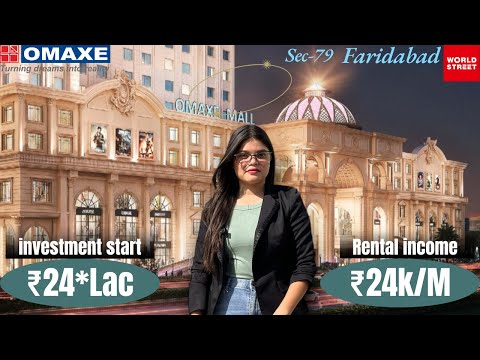 200sqft shops in omaxe world mall | sec79 Faridabad