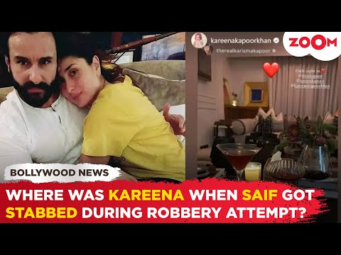 Saif Ali Khan attack: Kareena Kapoor ENJOYED girls' night out hours before Saif's robbery STABBING