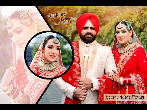 Gourav & Raman | Wedding Highlights 2024 | Bharat Production | +91 90346 12366