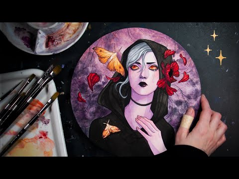 Painting + Rambling about Memento Mori