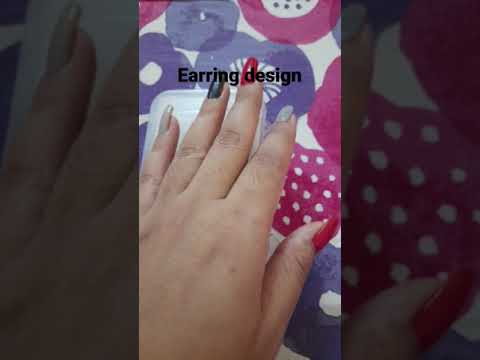 #short video. latest earring designs. #dezyfashion.