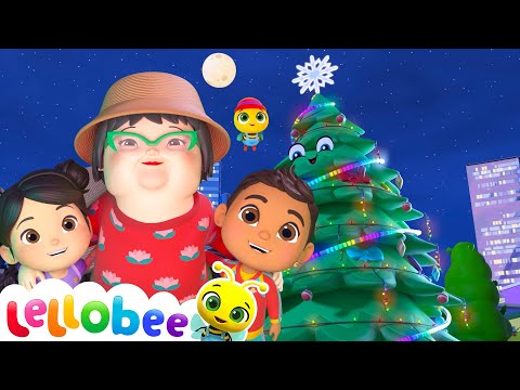 Grow Grow, Little Tree! 🎄 | Lellobee City Farm | Moonbug Kids - Farm Animals