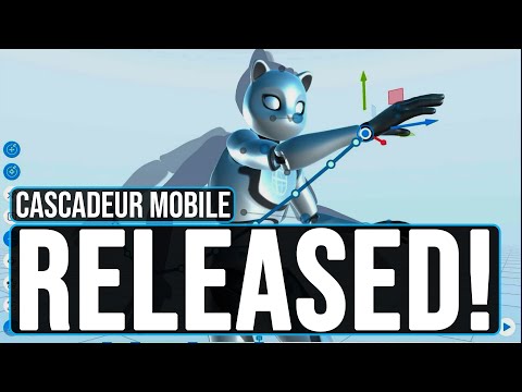 Cascadeur Mobile -  Finally Released! (Physics Based A.I Mobile Animation)