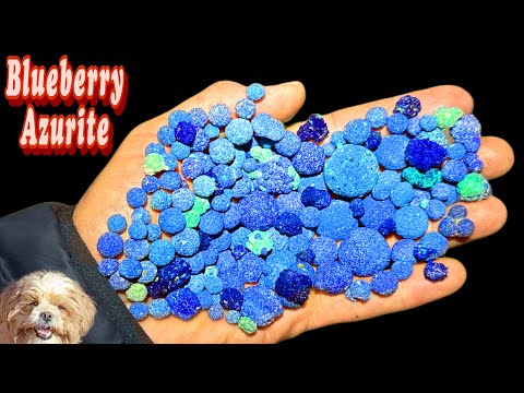 Uncovering a Hidden Gem in Utah: Blueberry Azurite Crystals