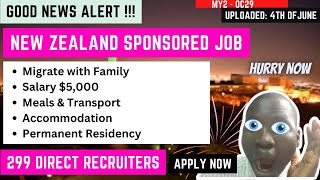 New Zealand Work Visa 2023 | New Zealand Work Permit | Jobs in New Zealand | MASSIVE JOB RECRUITMENT