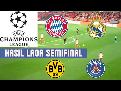 Hasil Laga Semifinal Leg-1 Liga Champions UEFA 2024