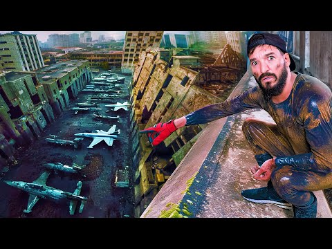 EXPLORING ABANDONED AIRPLANE GRAVEYARD *GOES WRONG*