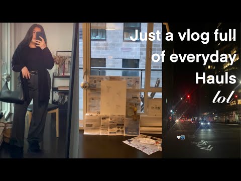 VLOG 62: All the hauls hahaha