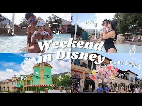 Spend a Weekend at Disney World | 8 Month Old Baby | Disney Springs & Saratoga Springs Resort