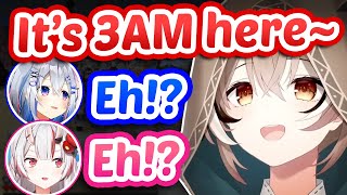 JP Members Couldn't Believe It Was 3 a.m. For EN - Sports Festival 2023 【ENG Sub Hololive】