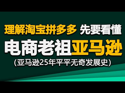 电商老祖亚马逊：为了不赚钱，拼了！（亚马逊的商业逻辑与创业史）