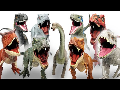 ENORMOUS Haul Of All Jurassic World Super Colossal & Other Large Dinos | Raptors, T-Rex & More!