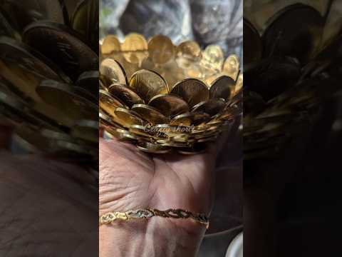 Coin Bowls For Lakshmi Puja @youtube #shorts