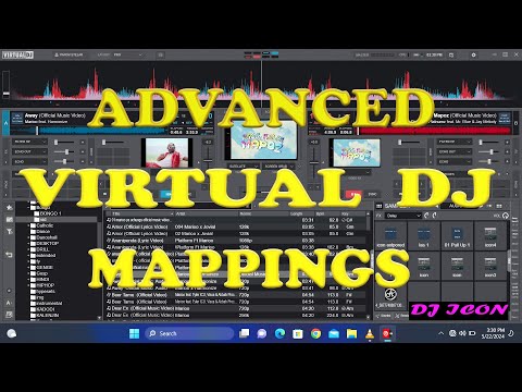 VIRTUAL DJ 2024 - ADVANCED MIXING AND SCRATCHING LIKE A BOSS!! (USING KEYBOARD ONLY ) MAPPING TO TRY