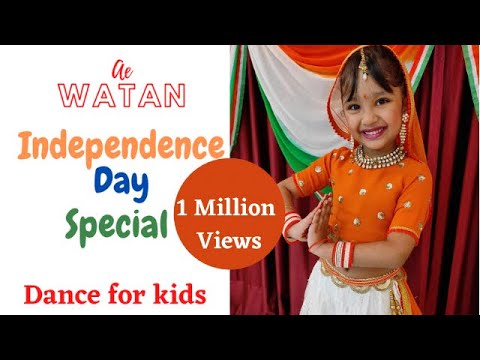 Ae Watan|Raazi|Independence Day Special|Dance for kids|Awesome Amyra