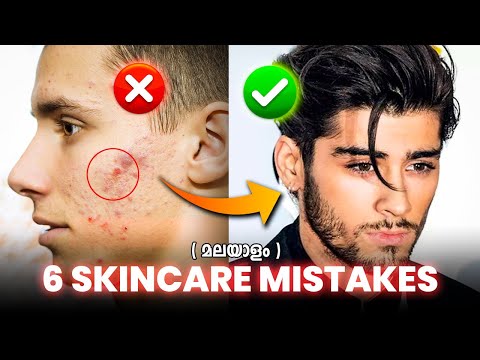 6 Skincare Mistakes Every Man Must Avoid in their 20s and 30s | Malayalam