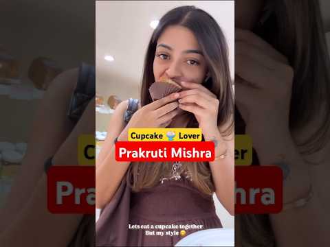 Let's Eat A Cupcake Together | Prakruti Mishra #shorts