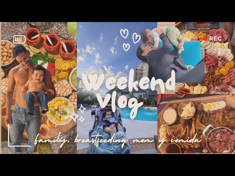 Weekend Vlog I Family Time, Workout & Friends come over with FOOD! Spend the day with us!