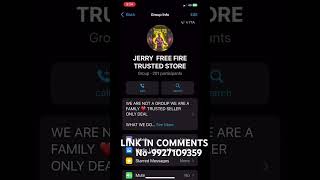 Free fire trusted is seller buyer group and giveway #freefire#ffidseller#ffgiveway#trustedidseller