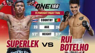 There's Level's To Muay Thai 😳😤 Superlek vs. Botelho | Full Fight