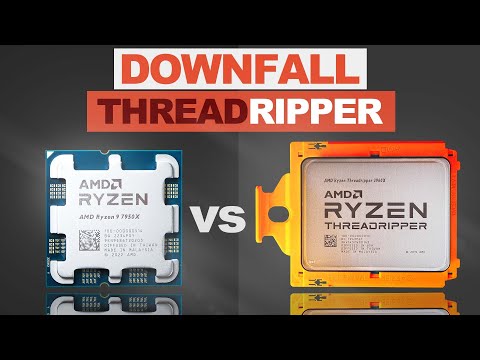 16 vs 24 CORES! — 7950X vs Threadripper 3960X