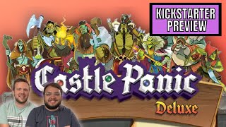 WE PANICKING - Castle Panic Deluxe KICKSTARTER Gameplay & Review