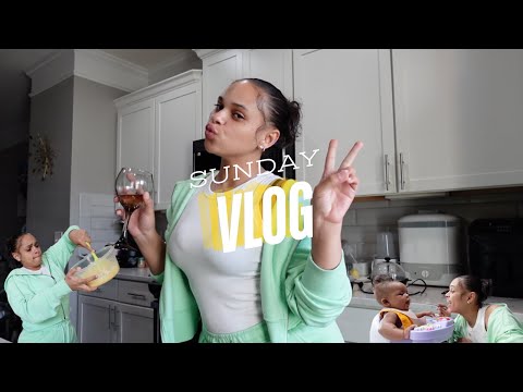 VLOG: Sunday Dinner + Preparing For My Giveaway + Bedtime W/ Rylan