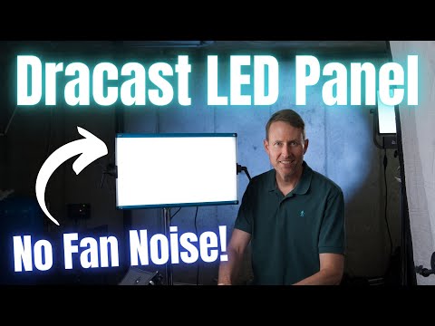 Trouble with Fan Noise? Dracast DRX2000RGB LED Light