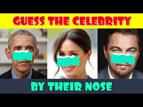 Can You Guess These Celebrities by Their Nose?