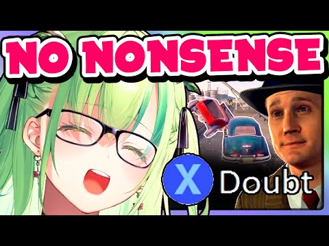 Fauna's "perfect" driving gets called out by an NPC in L.A. Noire