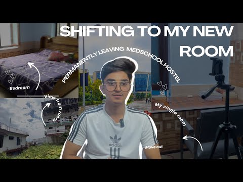 Shifting vlog ! Moved to my new room , why am i leaving permanently slbsgmch Hostel #mbbs #hostel