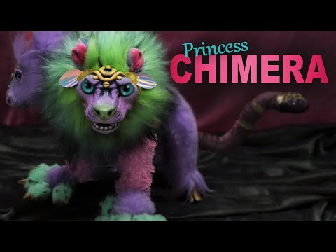 Pastel Princess Chimera || Poseable Resin Art Doll Tutorial