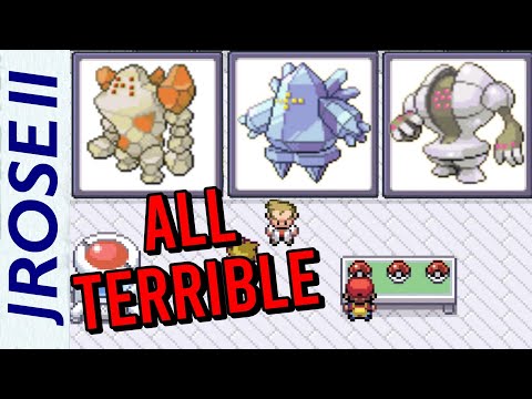 Why The Regis are THE WORST Pokemon EVER!