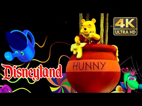 [4K] The Many Adventures of Winnie the Pooh | POV Full Ride | Disneyland Park