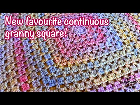 Crochet A Classic Lace Granny Square - My New Favourite Square! Easy crochet motif