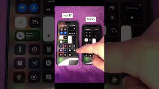 iOS16 V/S iOS17 changes | #iOS #iOS16 #iOS17 #iphone  #apple