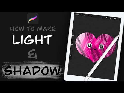 How to make lights & shadows in procreate