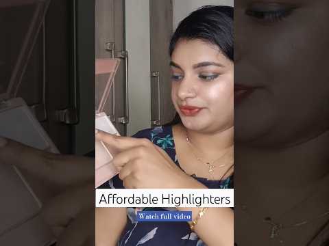 🔴affordable highlighter #shorts #makeup #shortvideo #short #short #youtubeshorts #trending #viral