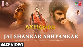 Jai Shankar Abhyankar | N Balakrishna, Pragya J | Sapna | Thaman S, Kishan P | Akhanda (Hindi) Songs