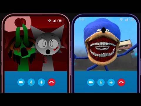 Incredibox Sprunki Call Shin Sonic and Compete Who's Scarier