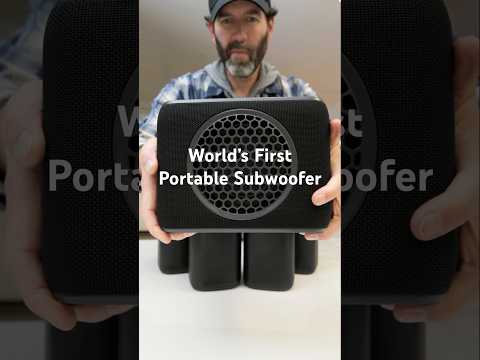 World’s first portable subwoofer!