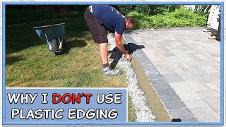 How To Install Concrete for Paver Edge Restraint