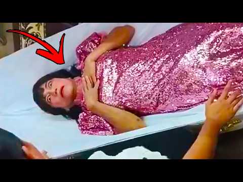 WATCH THIS! SHE WOKE UP AT HER OWN FUNERAL SCARY VIDEOS