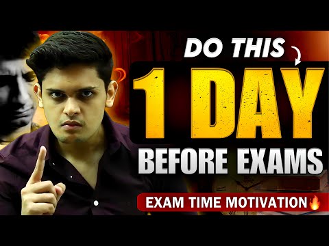 How to Study in Exam Time🔥| Do this One Day Before Exams| Prashant Kirad