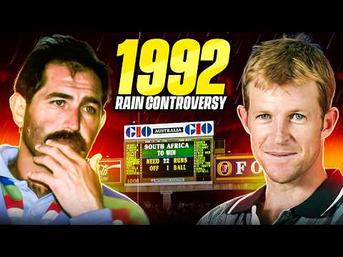 The 1992 World Cup Controversy | SA vs ENG Semi-final