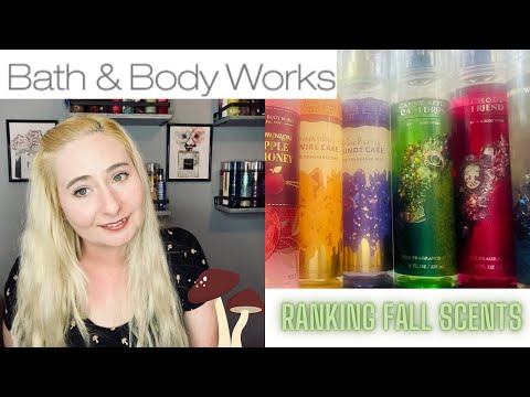 RANKING NEW RELEASES FROM BATH & BODY WORKS FROM LEAST FAVORITE TO MOST FAVORITE | Fall & Halloween